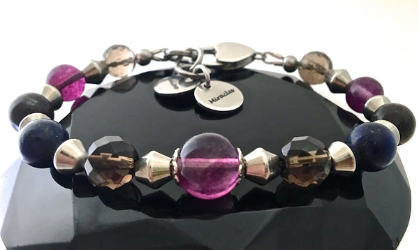 Cancer Immune System Recovery Healing Crystal Reiki Gemstone Bracelet - Spiritual Diva Jewelry