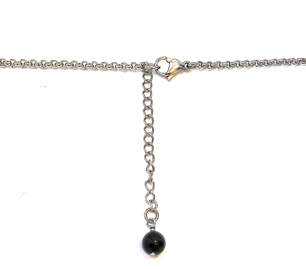 PROTECTION Reiki Energy Healing Crystal Gemstone Tassel Necklace - Spiritual Diva Jewelry