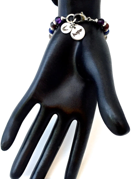 Cancer Immune System Recovery Healing Crystal Reiki Angel Bracelet - Spiritual Diva Jewelry