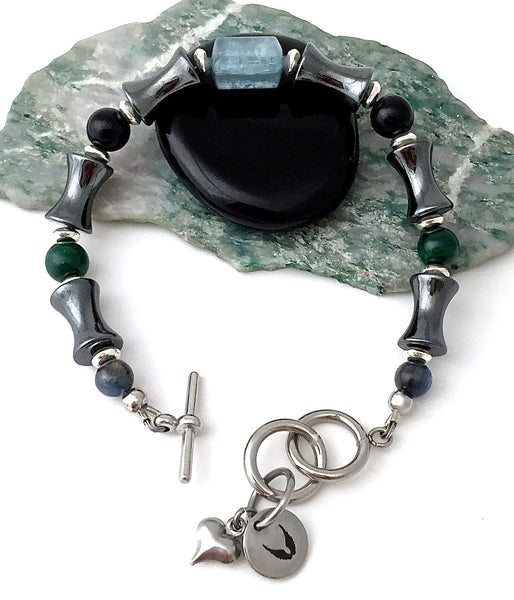 CHRONIC PAIN Relief Healing Crystal Reiki Gemstone Angel Bracelet - Spiritual Diva Jewelry