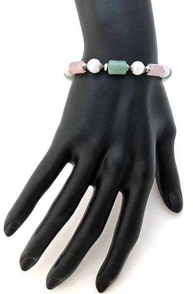 FERTILITY PREGNANCY Energy Healing Crystal Reiki Gemstone IVF Bracelet - Spiritual Diva Jewelry