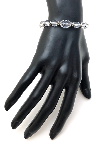 Clear Quartz Energy Healing Crystal Reiki Gemstone Angel Hope Bracelet - Spiritual Diva Jewelry