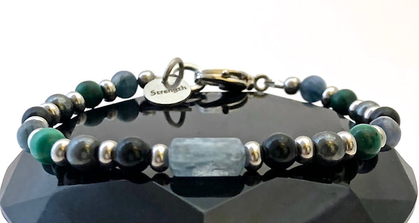 Chronic Pain Relief Healing Crystal Reiki Gemstone Strength Bracelet - Spiritual Diva Jewelry