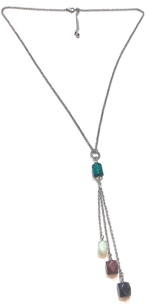 Strength Grief Depression Healing Crystal Reiki Gemstone Necklace - Spiritual Diva Jewelry