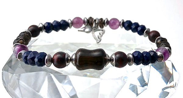 Cancer Immune System Recovery Healing Crystal Reiki Angel Bracelet - Spiritual Diva Jewelry