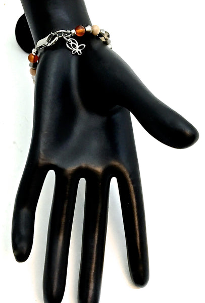 Pure Joy Positive Energy Healing Crystal Reiki Gemstone Bracelet - Spiritual Diva Jewelry