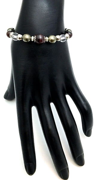 WISH Manifestation Energy Healing Crystal Reiki Gemstone Bracelet - Spiritual Diva Jewelry