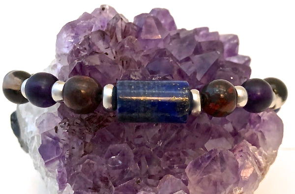 Cancer Immune System Recovery Healing Crystal Reiki Gemstone Bracelet - Spiritual Diva Jewelry