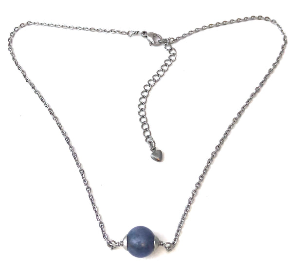 Tanzanite Healing Crystal Gemstone Adjustable Reiki Choker Necklace - Spiritual Diva Jewelry
