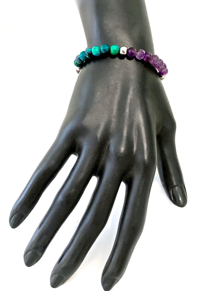 STRENGTH GRIEF DEPRESSION Gift Gemstone Crystal Reiki UNISEX Bracelet - Spiritual Diva