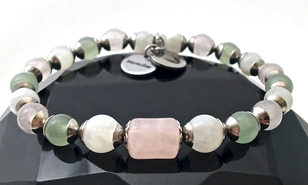 FERTILITY PREGNANCY Energy Healing Crystal Reiki Angel IVF Bracelet - Spiritual Diva Jewelry