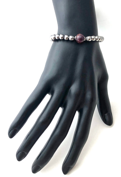 Genuine Sugilite Energy Healing Crystal Reiki Gemstone Bracelet - Spiritual Diva Jewelry