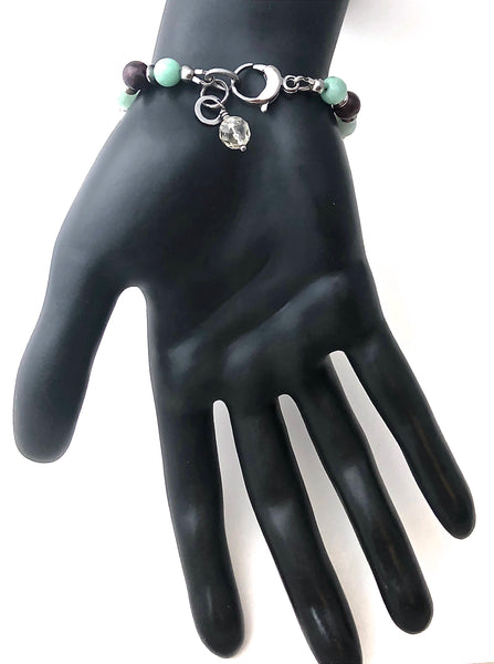 PROSPERITY ABUNDANCE Energy Healing Crystal Reiki Gemstone Bracelet - Spiritual Diva Jewelry