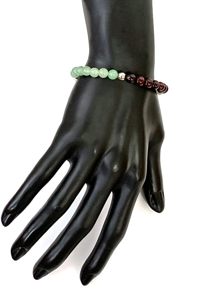 PROSPERITY ABUNDANCE Crystal Gemstone Reiki Mens Unisex Bracelet - Spiritual  Diva Jewelry