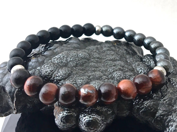 Kids Bully Barrier Healing Crystal Reiki Protection Gemstone Bracelet - Spiritual Diva Jewelry