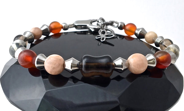 Pure Joy Positive Energy Healing Crystal Reiki Gemstone Bracelet - Spiritual Diva Jewelry