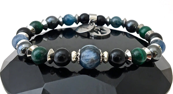 Chronic Pain Relief Healing Crystal Reiki Angel Gemstone Bracelet - Spiritual Diva Jewelry