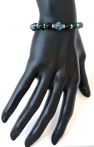 Chronic Pain Relief Healing Crystal Reiki Angel Gemstone Bracelet - Spiritual Diva Jewelry