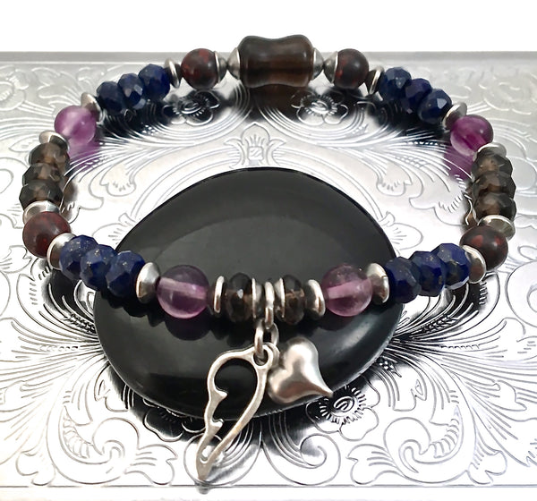 Cancer Immune System Recovery Healing Crystal Reiki Angel Bracelet - Spiritual Diva Jewelry