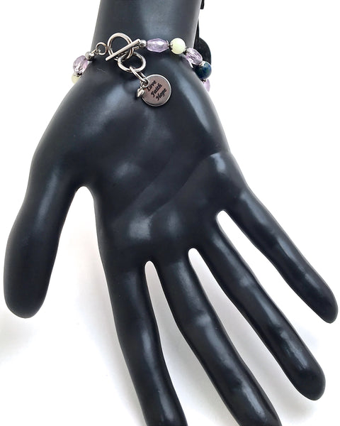 Strength Grief Depression Healing Crystal Reiki Gemstone Bracelet SALE - Spiritual Diva Jewelry