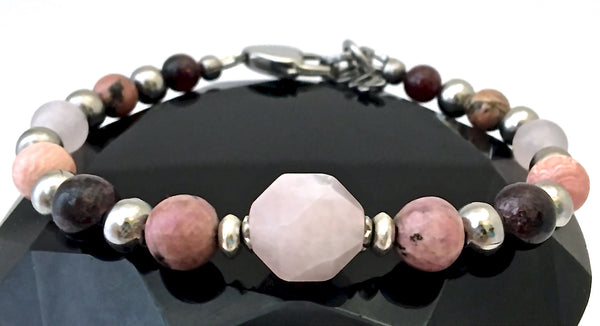 Soulmate Attract Love Energy Healing Crystal Reiki Gemstone Bracelet - Spiritual Diva Jewelry