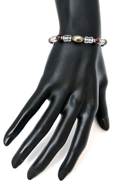 WISH Manifestation Energy Healing Crystal Reiki Gemstone Bracelet - Spiritual Diva Jewelry