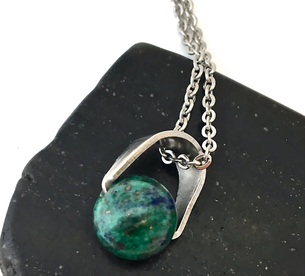 Quantum Quattro Energy Healing Crystal Reiki Choker Necklace - Spiritual Diva Jewelry