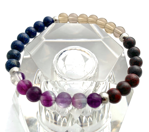 Spiritual Diva jewelry Cancer Immune System Recovery Healing Crystal Men Unisex Reiki Bracelet