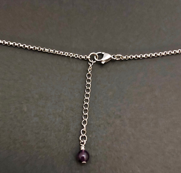 Stress Anxiety Energy Healing Crystal Reiki Gemstone Tassel Necklace - Spiritual Diva Jewelry