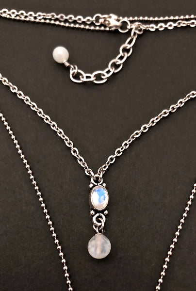 Inner Beauty Healing Crystal Reiki Gemstone Double Choker Necklace - Spiritual Diva Jewelry