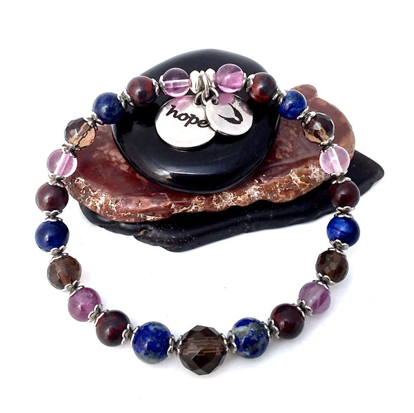 Cancer Immune System Recovery Healing Crystal Reiki Gemstone Bracelet - Spiritual Diva Jewelry