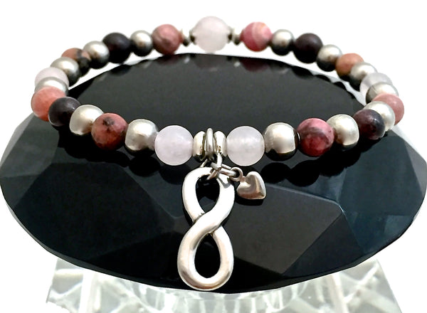 Soulmate Attract Love Energy Healing Crystal Reiki Gemstone Bracelet - Spiritual Diva Jewelry