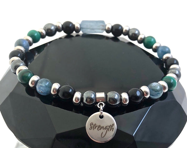 Chronic Pain Relief Energy Healing Crystal Reiki Gemstone Bracelet - Spiritual Diva Jewelry