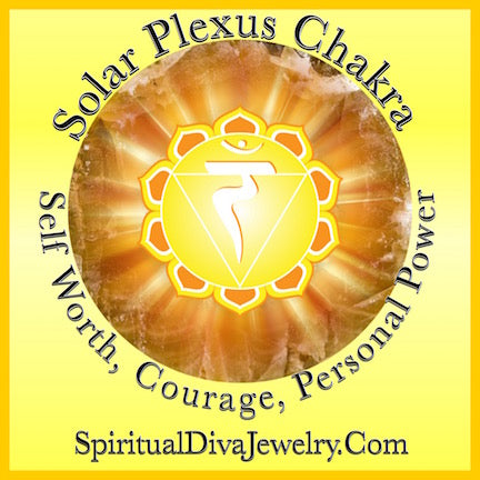 Solar Plexus Chakra Self Worth Courage Personal Power - Spiritual Diva
