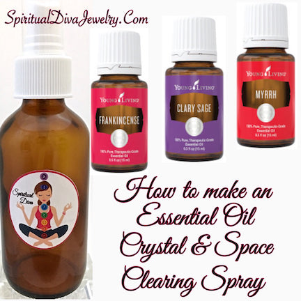Make A DIY Essential Oil Negative Energy Crystal Clearing Spray