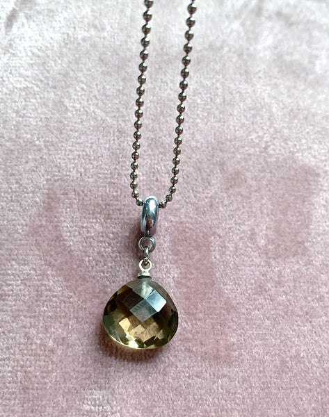 Smoky Quartz Energy Healing Crystal Reiki Gemstone Adjustable Necklace - Spiritual Diva Jewelry
