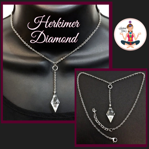 Herkimer Diamond Necklace | Alverstone Jewelry